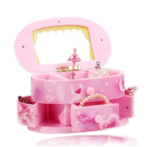Spieluhr für kleine Mädchen in rosa