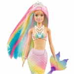 Barbie Meerjungfrau-Puppe für Mädchen, die eine weiße Halskette trägt