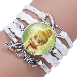 Disney Glöckchen Armband für Mädchen mit weißem Hintergrund