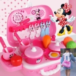 Minnie Mouse Kochset für Mädchen komplett in einer Box, Farben rosa, orange und pink