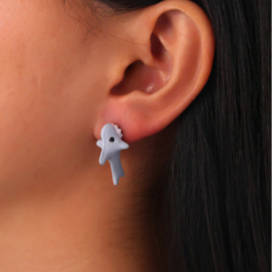 Ohrringe für Mädchen in Form eines Hais