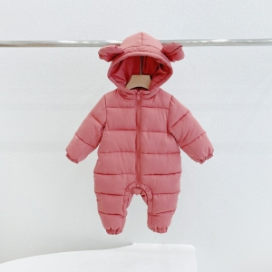 Modische Piloten-Kombi mit Kapuze für kleine Mädchen