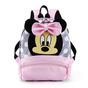 Modischer rosa Rucksack mit Disney-Motiv für kleine Mädchen