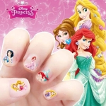 Disney Princess Nagelsticker für Mädchen mit verschiedenen Motiven.