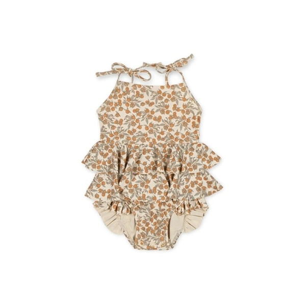 Modischer Badeanzug mit Blumenmuster für Mädchen