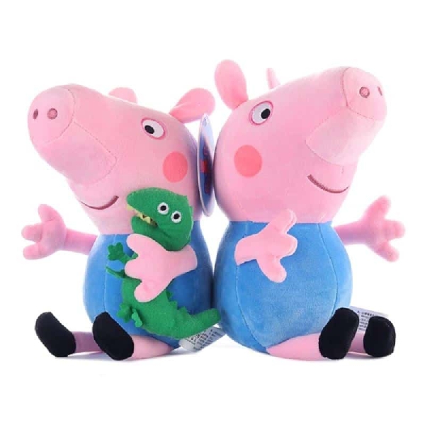 2er-Set Peppa Pig George Plüschtiere für Mädchen. Gute Qualität und sehr originell