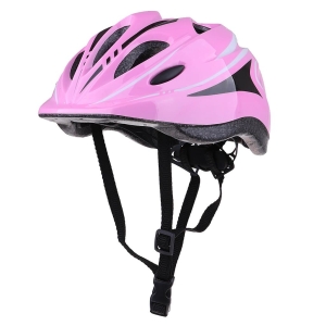 Modischer Fahrradhelm für kleine Mädchen in Rosa und Schwarz