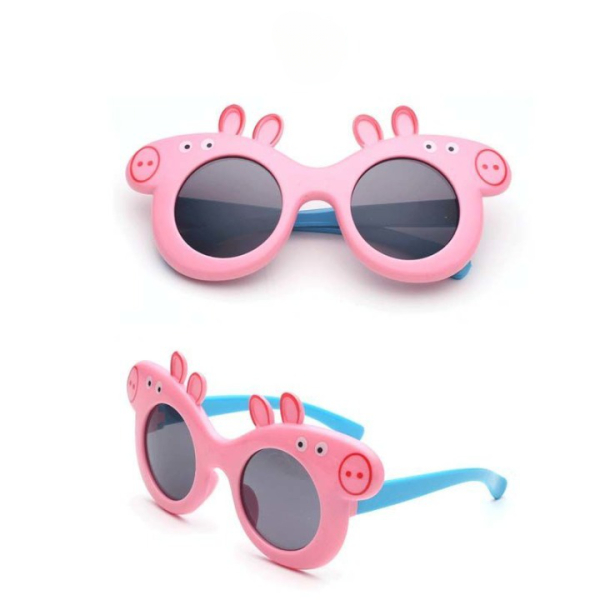 Peppa Pig George Sonnenbrille für Mädchen mit weißem Hintergrund