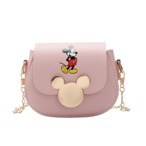 Modische Schultertasche für Mädchen mit Mickey-Motiv