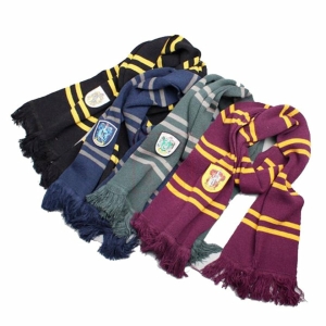 Hogwarts-Schal aus Speichen für Mädchen in verschiedenen Farben