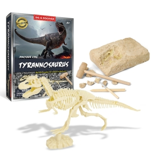 Dinosaurierfossilien-Ausgrabungsset für Mädchen komplett mit Box