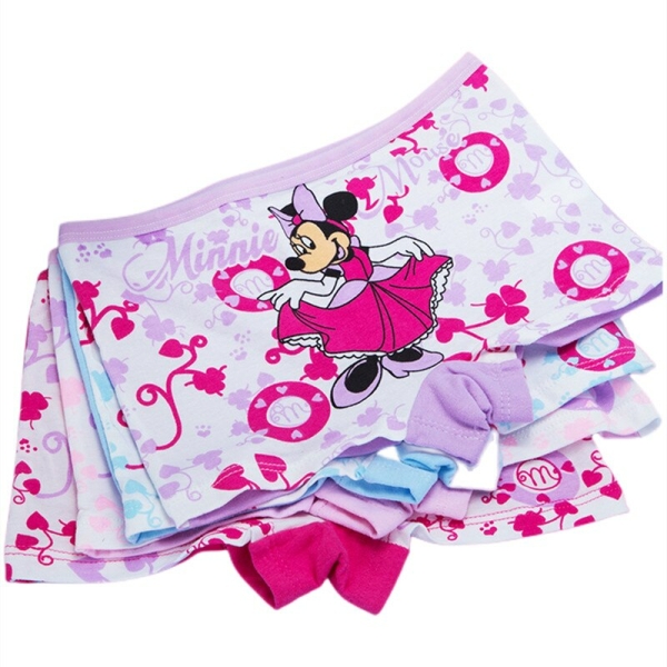 Set von Boxershorts mit Minnie-Motiven bedruckt